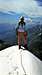 AOSTA's VALLEY in SUMMITS EMO & SUGG BECCA di LUSENEY (3503 m) on the TOP