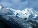Mont blanc from Chamonix on...