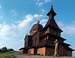 The wooden chapel on top of Radhošť