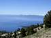 View of Lake Tahoe and the Desolation Wilderness