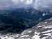 View from summit to Tuxer Voralpen