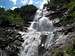 A beautiful waterfall in the upper Krumltal valley