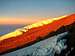 Rebman Glacier at sunrise...