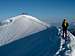 Weissmies summit ridge,...