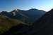 Mount Parnassus and Bart Peak from lower Kelso ridge