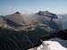 Matahpi Peak and Going-to-the-Sun from Piegan