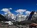 Gasherbrum Peaks and Mitre Peak