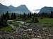 Clouds moving into Logan Pass