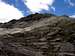 The rocky ridge of Peña Forca...