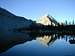 Arrow Peak from Bench Lake in...