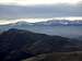 View southwest towards the Sierra Nevada Range from Peak 5954