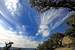 Cirrus sky above Big Rock Ridge