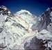 The 1980 winter ascent route on Mount Everest