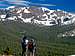 Hikers descending Gaylor Peak