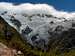Steep glaciers on Mount Sefton