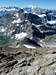 View south from Haute Cime summit