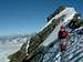 Eastern Breithorn summit ridge