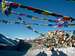 Prayers' flags on Thorung Là m. 5400 (Annapurna Trail)