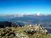 The panorama from the summit...