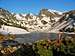 Lake Isabelle with Navajo, Apache & Shoshoni Peak