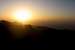 Beautiful sunset from Vistea peak