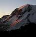 Alpenglow on the flanks of Nevado Nocarani