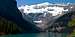 Lake Louise Panorama with Upper Victoria Glacier