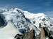 Mont Blanc du Tacul NW slopes from Aiguille du Midi