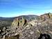Babbitt Peak 8760' and the Bald Mountain Range seen from the Verdi Ridge