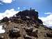 Nevado Chucura summit rocks