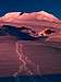 Pink Alpenglow on Mount Baker