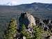 summit boulder & Lassen Peak
