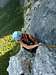 Rock climbing on Monte Procinto