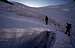 ascent on the Gruben glacier...