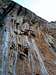 Incredible limestone's concretions at Grande Grotta Crag, Kalymnos, Greece