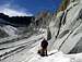 Enfer Doux climbing start, Gletschhorn Spur
