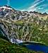 Sahale Mountain with Doubtful Lake