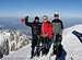 Me and new friends, Mont Blanc summit.