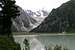 Ganhaizi Lake and the glacier...