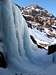 Frozen ice in the Mizane valley