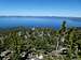 Lake Tahoe from the summit of Peak 8738