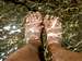 Feet Soaking at Marie Lake