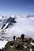 View from Weissmies S ridge