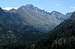 Longs Peak over Glacier Gorge