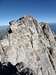 The ridgeline that leads to Stefani peak