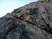 Fissure finish to Black Kaweah's east ridge