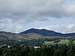 Ben Vrackie looking over the Town of Pitlochry