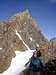 Summit pyramid of Granite Peak MT