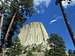 The mighty west face of Devils Tower, Wyoming