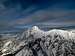 Emigrant Peak in the winter-Absaroka Range, Montana